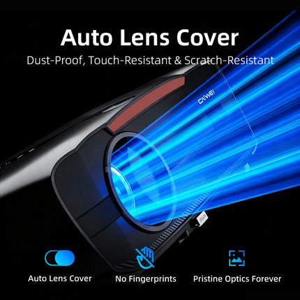 Netflix Certified 4K Smart Projector Native 1080P Dolby Audio WiFi6 Bluetooth Auto Focus Auto Keystone HDR Home Theater HDMI