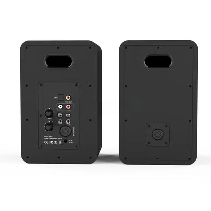 New 2.0 Wireless Bluetooth Speaker, Desktop HIFI Stereo Sound Speaker, Deep Abyss Mirror RGB Colorful Light Bookshelf Speaker fo