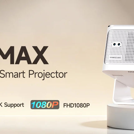 Magcubic Projector Android 14 8K 1280*720P HY300Pro+ Dual Wifi 290ANSI 180°flexible BT5.4 Cinema Outdoor Portable Projector