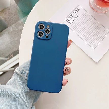 Camera Protection Phone Case For iPhone 11 12 13 14 Pro Max XS X XR 7 8 Plus SE 2020 Shockproof Bumper Back Cover Cases