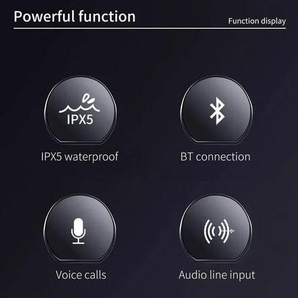 Speaker TG506 Portable Mini Wireless Soundbar Bluetooth 5.0 Outdoor Indoor HIFI Loudspeaker Support TF Card FM Radio Waterproof