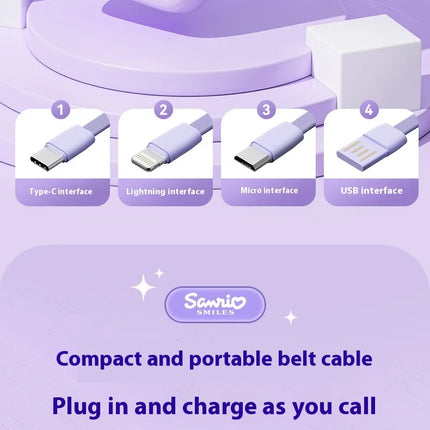 Mobile Power Bank 10000mah Fast Charging Large Capacity Built In Cable Ultra Thin Portable Lighting Exquisite Mobile Power Bank