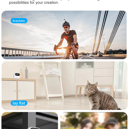Ourlife HD Mini Camera WiFi Smart Home Security Camera Monitor Camcorders Video Surveillance Camera With Motion Tracking