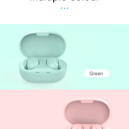 TWS Bluetooth Headphone Wireless Earphone Stereo Headset sportEarbuds microphone with charging box forsmartphone