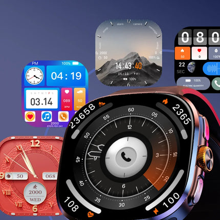 New Smartwatch 2.4“ AMOLED Screen Game 4G/5G LTE Smartwatch 2100mAh Battery Camera Video Call 128GB SIM Card(For Adult, Student)