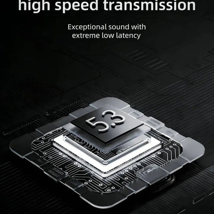 TD-20 Wireless Headphone 3D Spatial Audio Earphone Bluetooth 5.3 Headset 40mm Driver Over Ear Headphone 24H for Mobile Phone PC