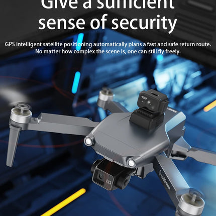 New L600 Pro MAX 4K Professional Drone With 8K HD Camera 3-Axis Gimbal GPS Dron Obstacle Avoidance 5G WIFI FPV RC Quadcopter Toy