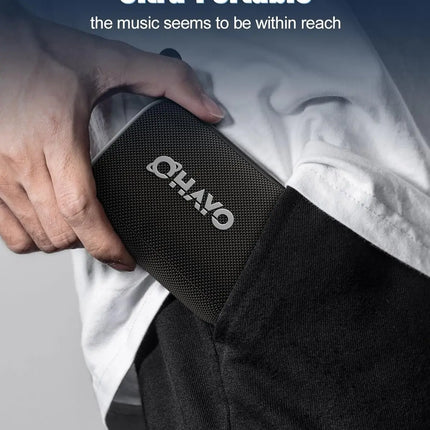 Ohayo S5 Wireless Portable Speaker Bluetooth 5.3,10W Loud Deep Bass Sound, IP67 Waterproof Bike Speaker with 12Hrs Playtime Mic