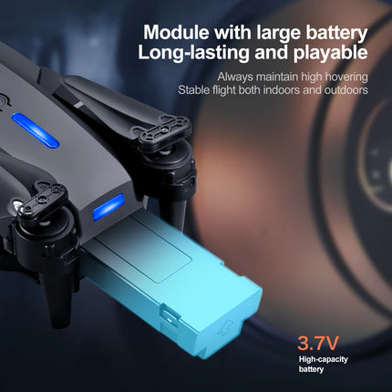 New E88 E99 Drone Remote Control with Screen Dual Camera Optical Flow Localization 2.4G RC Quadcopter One-button Take-off Drones