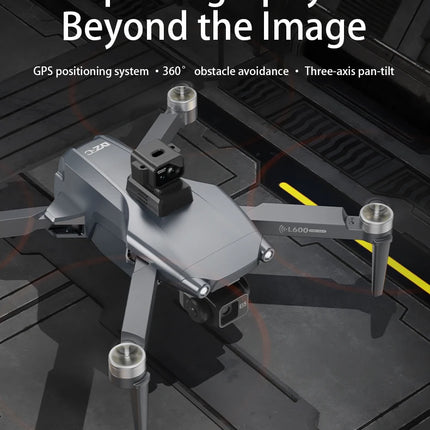 New L600 Pro MAX 4K Professional Drone With 8K HD Camera 3-Axis Gimbal GPS Dron Obstacle Avoidance 5G WIFI FPV RC Quadcopter Toy