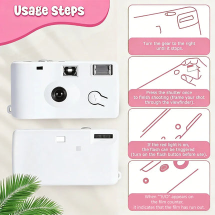 2-24Pcs Wedding Disposable Camera Bulk Film Camera Disposable with Flash for Anniversary Birthday Party Baby Shower 17 Photos