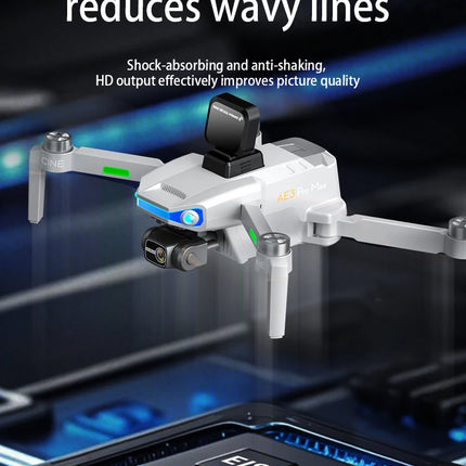 drone AE3 HD4K drone aircraft accurately positioned return obstacle avoidance quad-axis anti-shake aerial photography aircraft