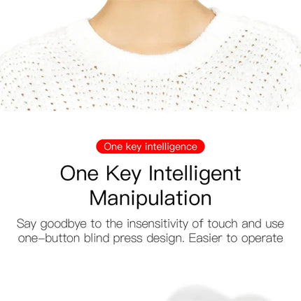 Digital Display Bluetooth Earphones with Mic TWS E6S Wireless Bluetooth Headset Noise Cancelling Headset for Xiaomi Huawei Oppo