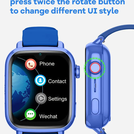 4G Smart Watch Kids GPS WIFI Video Call SOS APP Download Child Smartwatch Camera Monitor Tracker Location Phone Watch