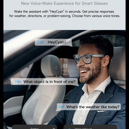 LIGE AI Smart Glasses 8MP HD Camera Video Bluetooth Call Intelligent Translation 270mAh Battery Voice Assistant Music Sunglasses