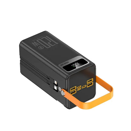120W Fast Charging Power Bank 60000mAh High Capacity Portable Charger for Outdoor Camping Live Broadcast Emergency Power