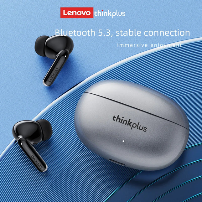 Lenovo Thinkplus XT88 in Ear Bluetooth Earphones with Dual Microphones, Stereo Noise Reduction, Bass HIFI Touch Earbuds