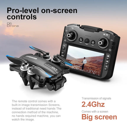 Lenovo D5 Drone 8K Aerial HD Dual Camera Photography Intelligent Obstacle Avoidance Brushless Power 5G WIFI GPS Return Drone