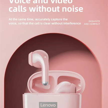 NEW Lenovo LP40 Pro TWS Bluetooth 5.3 Quick Connect Earphones  Ergonomic  Design  Headphones Powerful Transmission Speed Headset