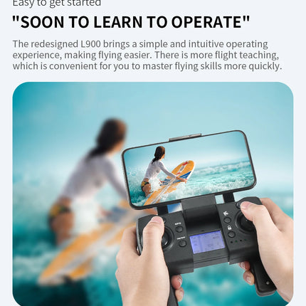 Drone L900 Pro 4K Professional 5G GPS HD Dual Camera Photography Brushless Foldable Quadcopter RC Distance 1.2KM Drones Toys
