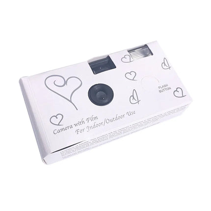 Disposable Camera Wedding 35mm Single Use Film Camera with Flash One Time Use Camera for Travel Camp Party Christmas Gifts