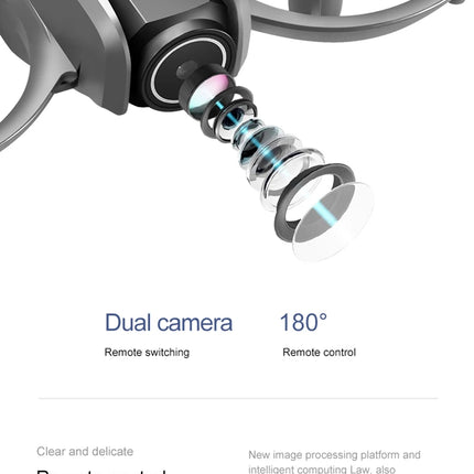 D16 Mini Drone 8K HD Dual Camera Profesional 180° Electric Adjustable GPS Positioning Obstacle Avoidance Bushless Uav 15000M