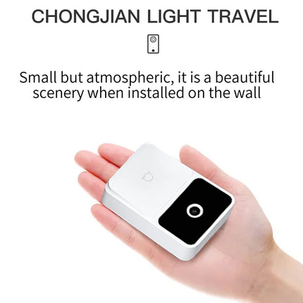 Wireless WiFi Video Doorbell for Home Security - HD Camera, Night Vision, Two-Way Intercom & Voice Change Feature
