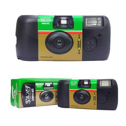 Quick Fun Disposable Film Camera Can Take  Fujifilm Film Camera 27 Photos With Flash QuickSnap 1/2/3/5Pcs For Birthday Gift﻿﻿