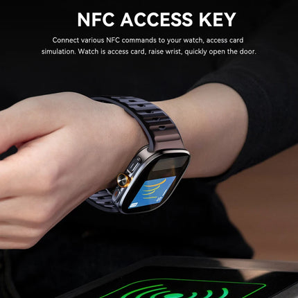 New Smartwatch 2.4“ AMOLED Screen Game 4G/5G LTE Smartwatch 2100mAh Battery Camera Video Call 128GB SIM Card(For Adult, Student)