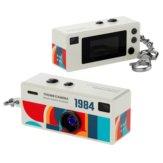 Portable Thumb Digital Camera 1080P HD Mini Camera Charmera Recording Video Cameras Wearable Keychain Recorder Gift Blind Boxes