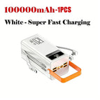 100000mAh-White / Above 100000mAh