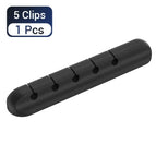 5 Clips Black