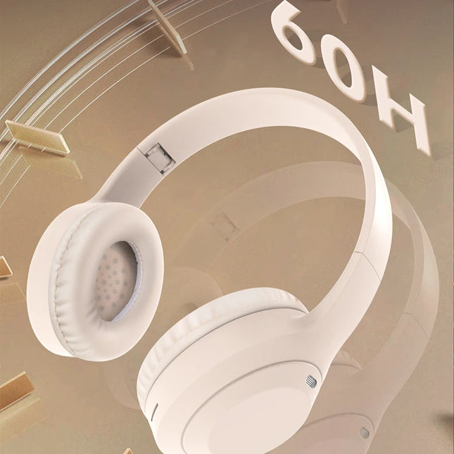 Over Ear HIFI Stereo M5 Headsets Wireless Bluetooth 5.3 Headphones Sports Gaming Earphones Support TF/AUX Noise Reduction