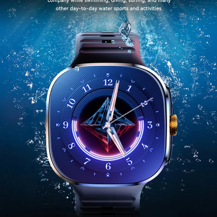 New Smartwatch 2.4“ AMOLED Screen Game 4G/5G LTE Smartwatch 2100mAh Battery Camera Video Call 128GB SIM Card(For Adult, Student)