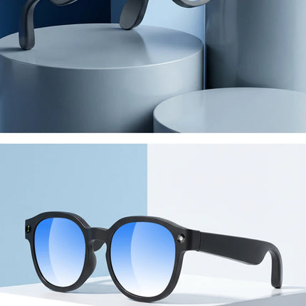 Lenovo AI Smart Glasses AI Translation 8MP HD Camera 4K Shooting Image Bluetooth Call Recording Music Smart Sunglasses 2026 New