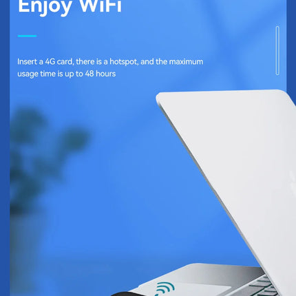 4G LTE Power Bank With 10000mAh Capacity Type-C Interface For External Charging WiFi Router