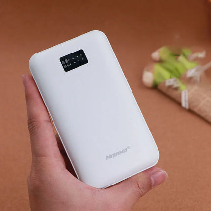 Power Bank 20000mah 12V DC Output Portable Battery External Charging Variable Speed Charger For iPhone Air Conditioned Clothing