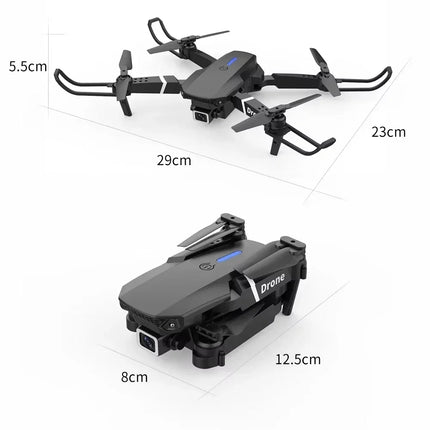 E88PRO Drone 8K 5G Professional HD Dual Camera Aerial Photography Remote Control Aircraft Quadcopter Toys 15000M 2025