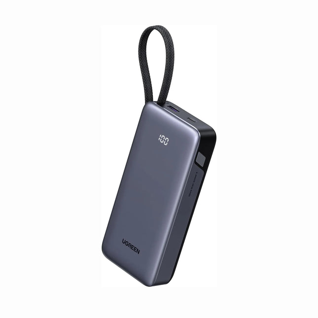 UGREEN Nexode Power Bank 20000mAh 45W with Built-in Cable, Fast Charging Portable Charger