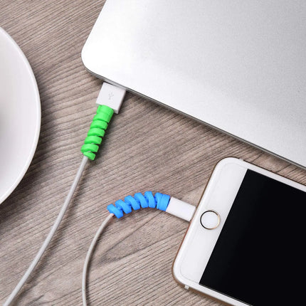 Charging Cable Protector For Phones Cable holder Ties cable winder Clip For Mouse USB Charger Cord management cable organizer