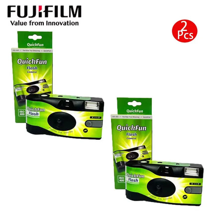 Quick Fun Disposable Film Camera Can Take  Fujifilm Film Camera 27 Photos With Flash QuickSnap 1/2/3/5Pcs For Birthday Gift﻿﻿