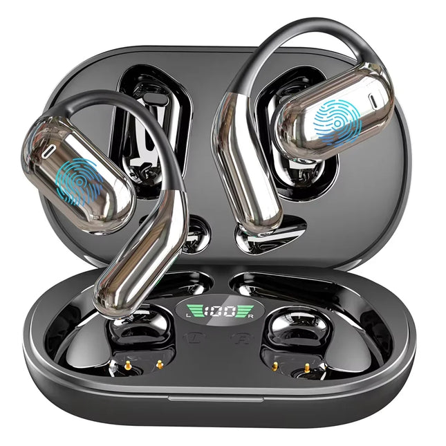 AI Translator Earbuds 144 Languages  Noise Cancelling Bluetooth 5.3 Headset Instant Translation Smart Voice Real Time for Travel