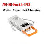 50000mAh-White / Above 100000mAh