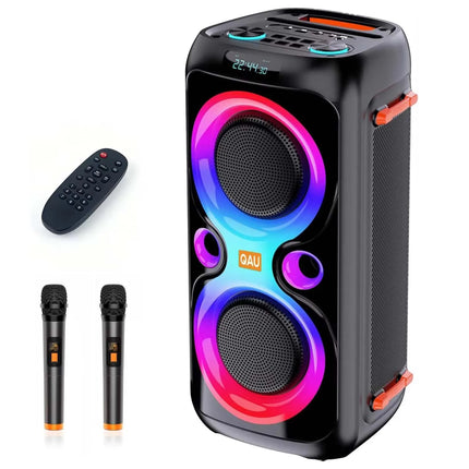 Loud Bluetooth Speaker 120W Portable Wireless Speaker Deep Bass LED Light Boombox Outdoor Party Audio