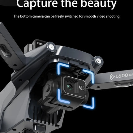 New L600 Pro MAX 4K Professional Drone With 8K HD Camera 3-Axis Gimbal GPS Dron Obstacle Avoidance 5G WIFI FPV RC Quadcopter Toy