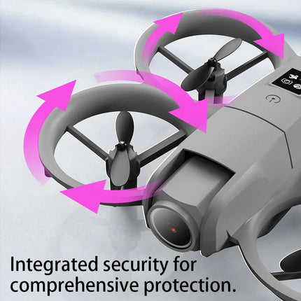 New Hot Mini Drone WIFI FPV Hover Professional 4K Camera Pocket Coloful Lights Dron Rc Plane Foldable Quadcopter RC Toys Gifts