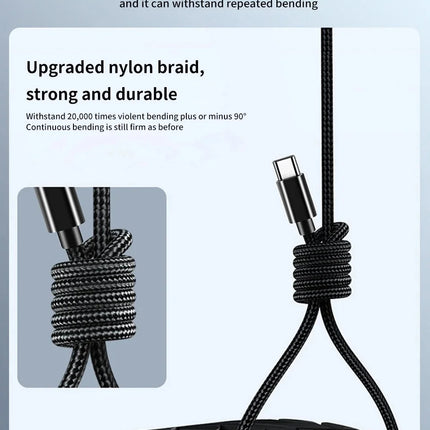 USB C to Mini USB Cable Braided USB-C to Mini-USB 5-pin OTG Charging Sync Data Cable for GPS, Mp4/3, Camera, Dash Cam, C to Mini