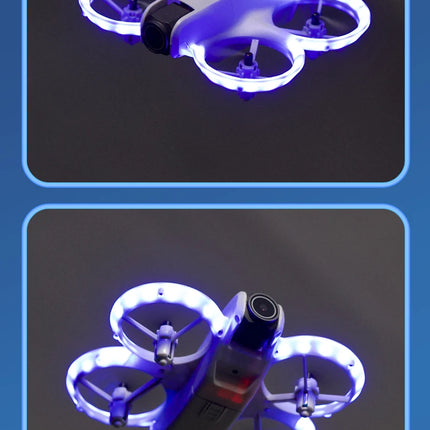 New H135 Mini Drone WIFI FPV Hover Professional 4K Camera Pocket Coloful Lights Dron Rc Plane Foldable Quadcopter RC Toys Gifts