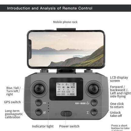New L600 Pro MAX 4K Professional Drone With 8K HD Camera 3-Axis Gimbal GPS Dron Obstacle Avoidance 5G WIFI FPV RC Quadcopter Toy