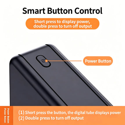 KEBIDU 10W PD 22.5W Fast Charge Power Bank Case 2x21700 Solderless DIY Battery Box USB Type C QC3.0 Shell With Charging Cable